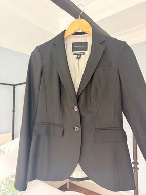 Banana Republic Black Fitted Women's Blazer